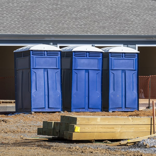 how do you ensure the porta potties are secure and safe from vandalism during an event in Granville VT